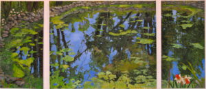 Pond of Narcissus, Turning: Painting